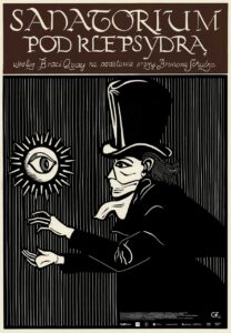 Plakat filmu "Sanatorium pod klepsydrą według braci Quay"