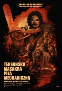 Plakat filmu "Teksańska masakra piłą mechaniczną"