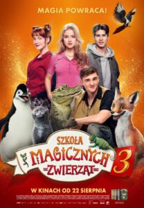 Plakat filmu "Szkoła magicznych zwierząt 3"