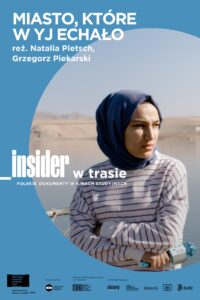 Plakat filmu "Miasto, które wyjechało"