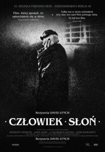 Plakat filmu "Człowiek słoń"