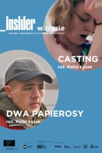 Plakat "Casting i Dwa papierosy"