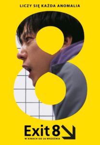Plakat filmu "Exit 8" po zmniejszeniu