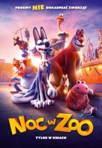 Plakat filmu "Noc w zoo"