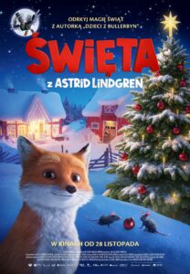 Plakat filmu "Święta z Astrid Lindgren"
